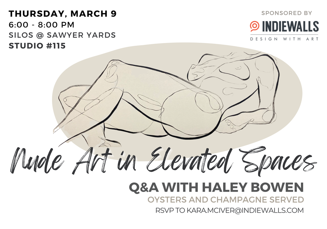 Indiewalls: Nude Art in Elevated Spaces Q&A with Haley Bowen