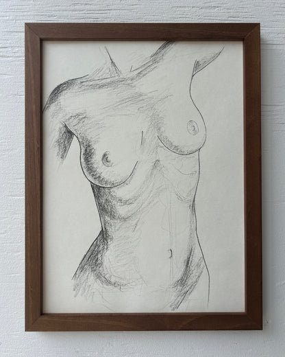 International Women's Day Charcoal Drawing #1